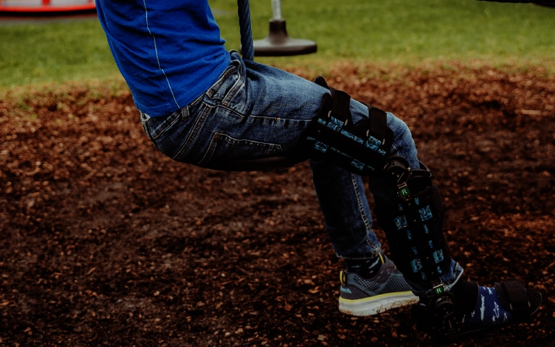 CDS R lock Kombinations orthese Knie- Sprunggelenk